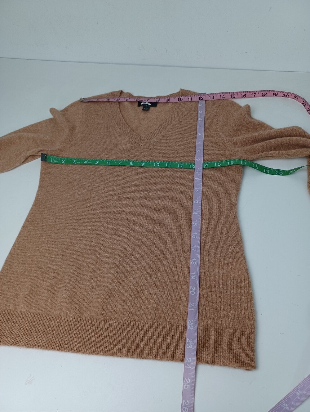 Charter Club Cashmere Sweater Size M Women Preppy Long Sleeve V Neck Pullover - Picture 9 of 11
